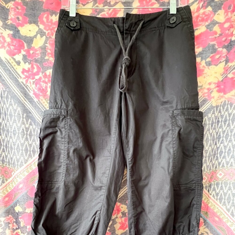 Calvin Klein Capri Pants, Black, Size 12, 100% Cotton, RN 36009, Excellent!
